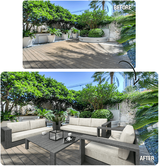 Online 3D Virtual Home Staging Services Virtual Furnishings   Patio1 